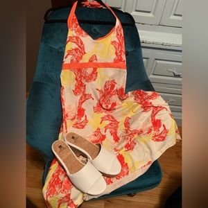 Patagonia halter dress fun island colors